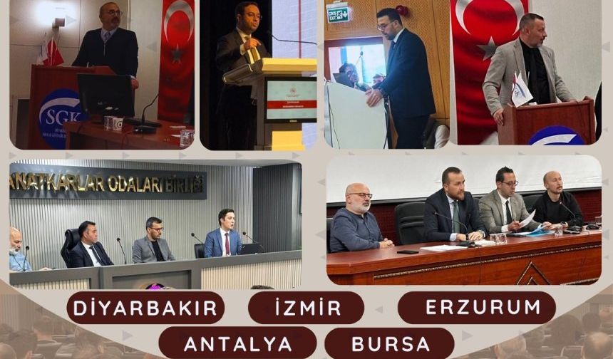 Antalya'da İş Ekipmanları Bilgilendirme Toplantıları başarıyla tamamlandı