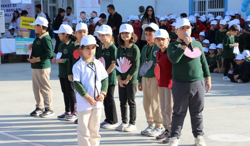 Kumluca’da çocuklara sağlıklı yaşam bilinci kazandıran etkinlik