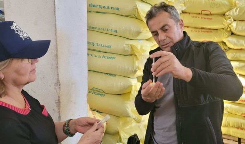 Muğla'da azotlu gübrelerde DNA takip denetimi