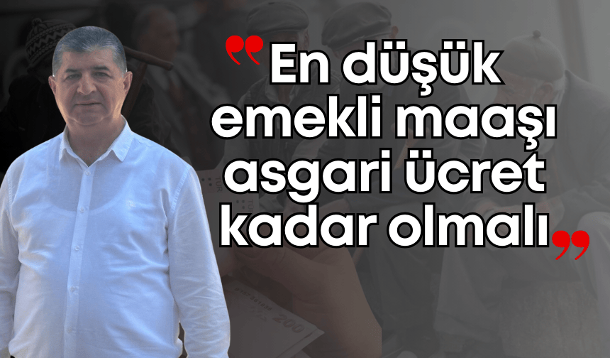 CHP PM Üyesi Cavit Arı: “Emeklilerimiz açlığa mahkum edildi”