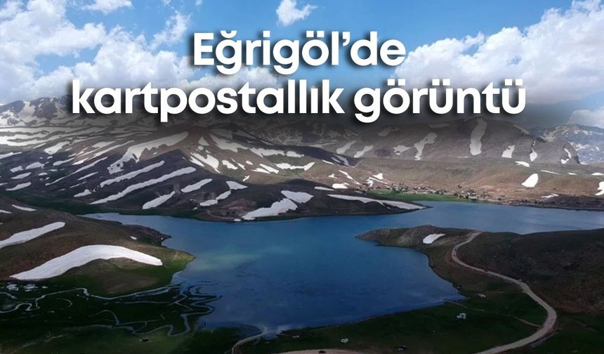 Antalya’da Eğrigöl buz tuttu!