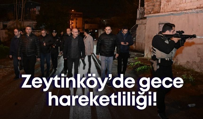 Antalya Emniyet Müdürü Zeytinköy'den çıkmıyor!