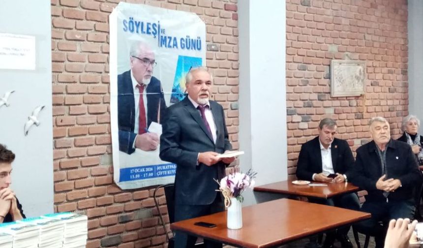 Antalyalı Yazar Ergün Akıncı okuyucularıyla buluştu