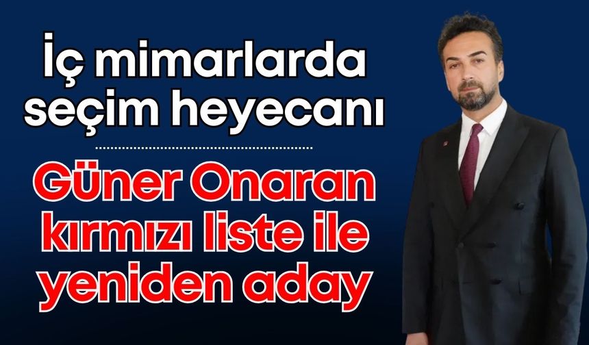 İçmimarlar Odası Antalya’da seçim heyecanı