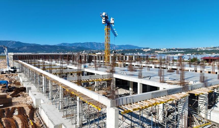 Kınık Toptancı Hal Kompleksi Kaş'ta tarımsal ticaretin merkezi olacak