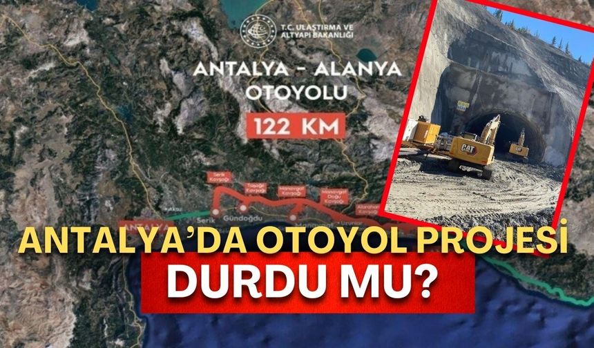Antalya-Alanya arası tarihi proje durdu mu? Ali Çetin’den zehir zemberek açıklama!