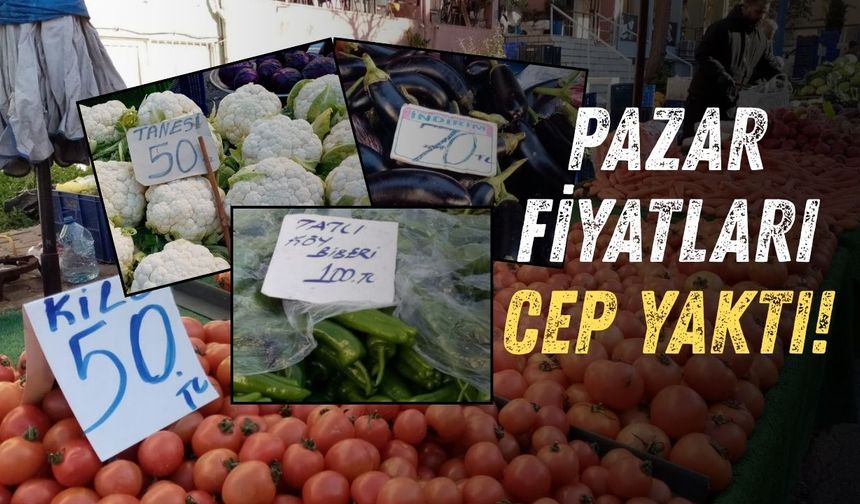 Antalya’da zirai donun ardından pazar fiyatları cep yaktı!
