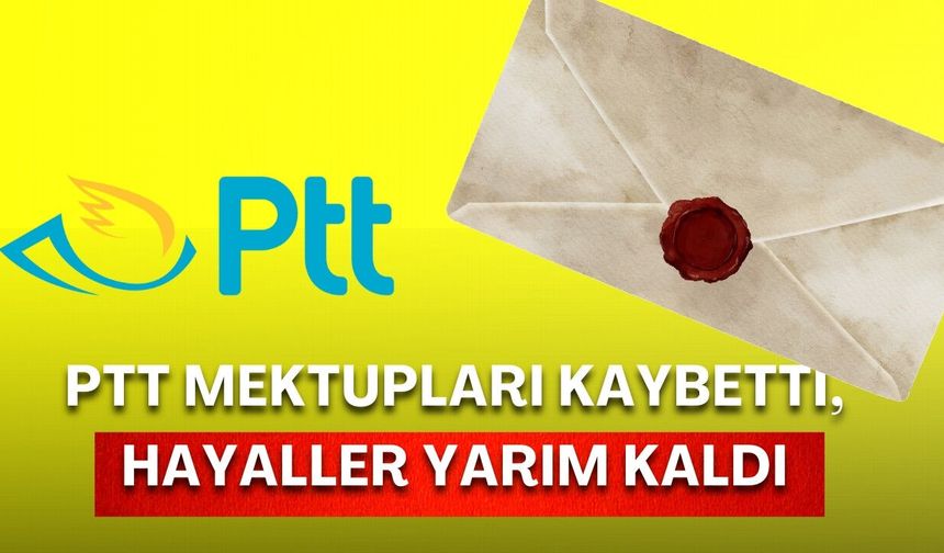 Antalya’da PTT’de mektuplar kayboldu!