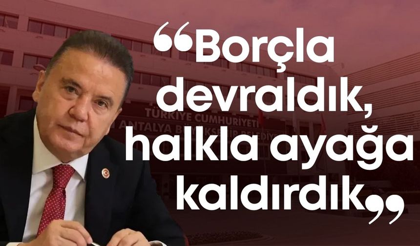 Tutuklu Başkan Böcek’ten mesaj var! “Borçla devraldık, halkla ayağa kaldırdık”