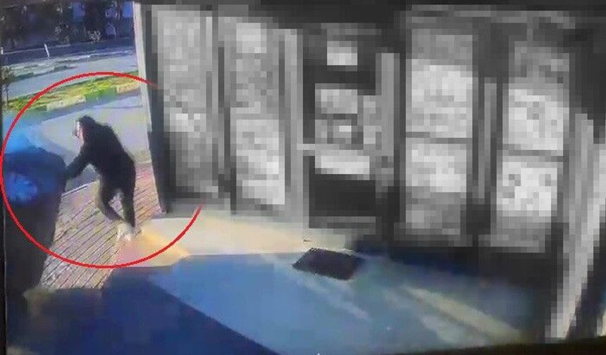 Antalya'da saniyelik refleks hayat kurtardı