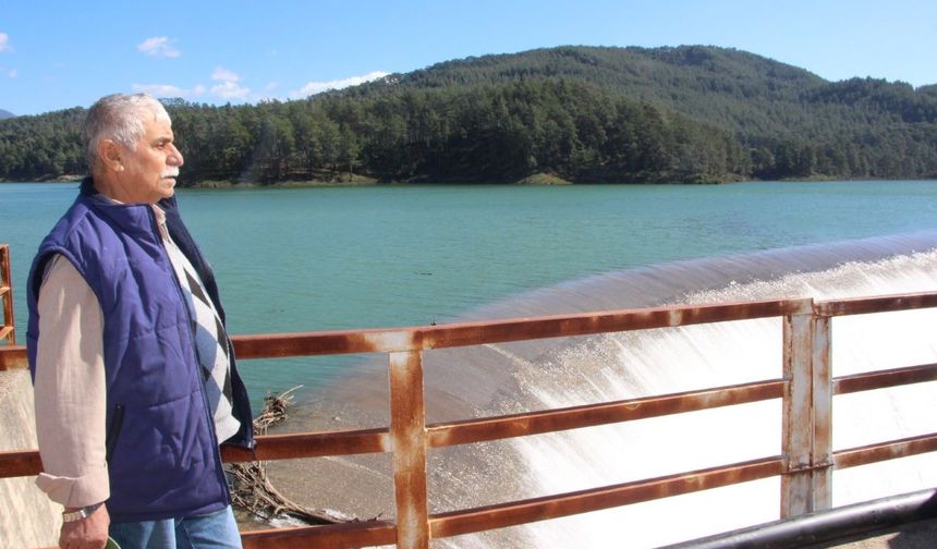 3 yıllık kuraklığın ardından Alakır Barajı taştı