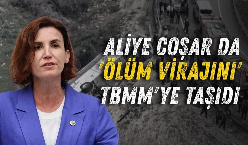 Cavit Arı'nın ardından Aliye Coşar da 'ölüm virajını' TBMM'ye taşıdı