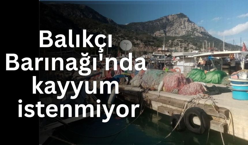 Antalya Balıkçı Barınağı'nda kayyum istenmiyor