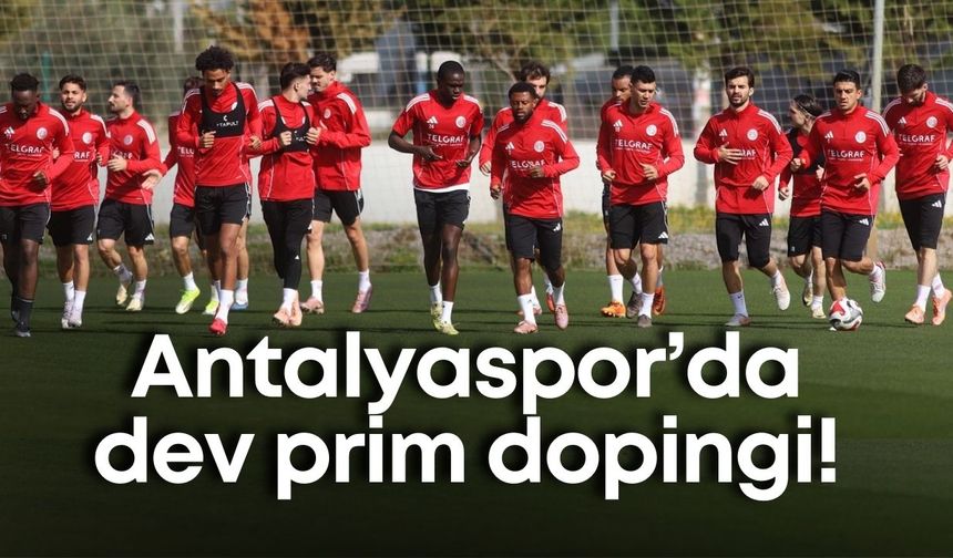 Antalyaspor’da galibiyete servet! Samsunspor maçı öncesi 2,5 milyon TL prim sözü