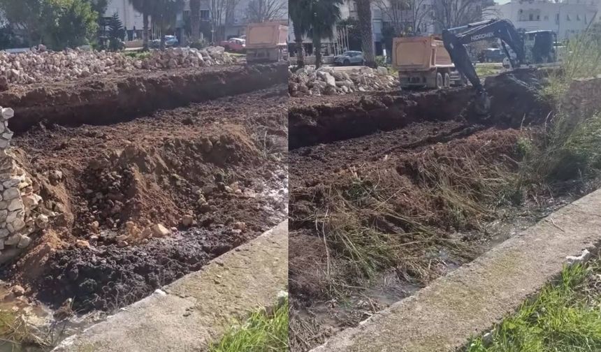 Konyaaltı Arapsuyu Mahallesi’nde selin izleri siliniyor