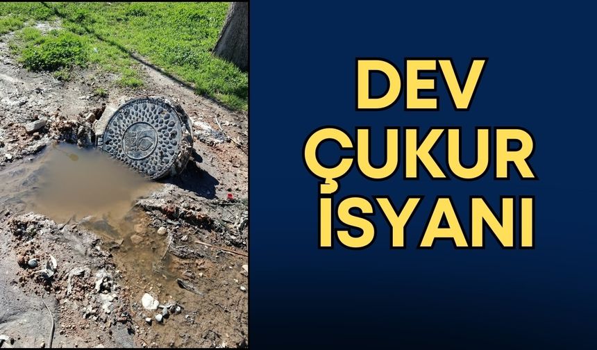 Kepez Şafak Mahallesi'nde dev çukur isyanı!