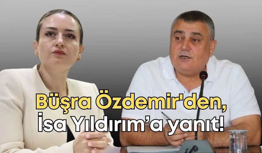 Büşra Özdemir'den İsa Yıldırım'a videolu yanıt!