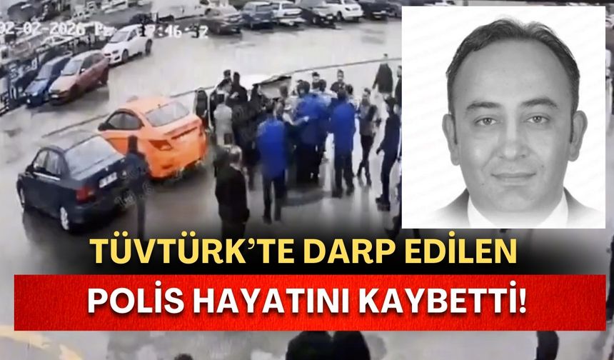 Türkiye TÜVTÜRK’te öldürülen polis memurunu konuşuyor! Önce çarptı sonra yumruk attı!