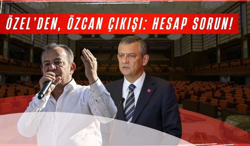 Özgür Özel'den Tanju Özcan savunması: Öğrencilere verilen bursun hesabı sorulacaksa biz buna razıyız