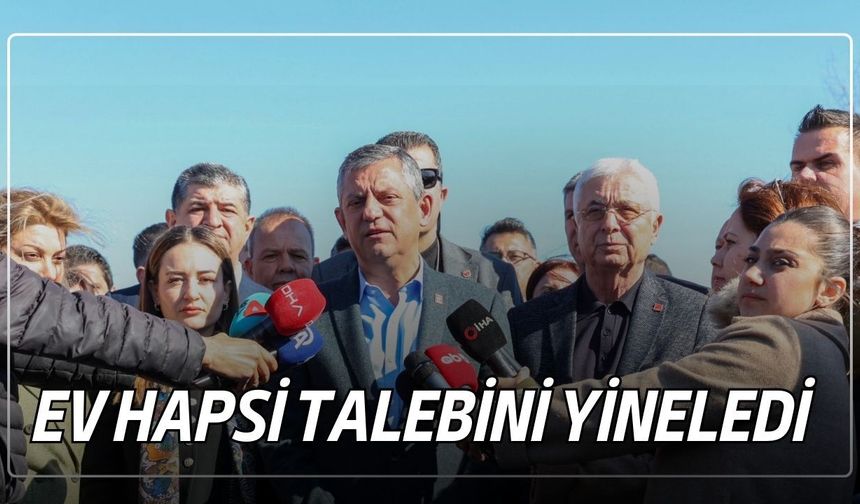 Özgür Özel Muhittin Böcek’i ziyaret etti: Ev hapsi talebini yineledi