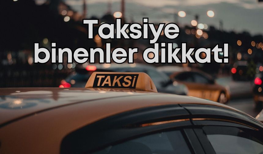 Taksiye binenler dikkat! Kişisel verileriniz sızdırılıyor olabilir
