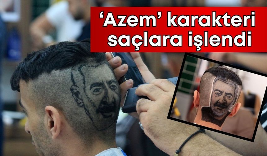 İnci Taneleri'nin ‘Azem’ini Antalya’da saçlara işliyor