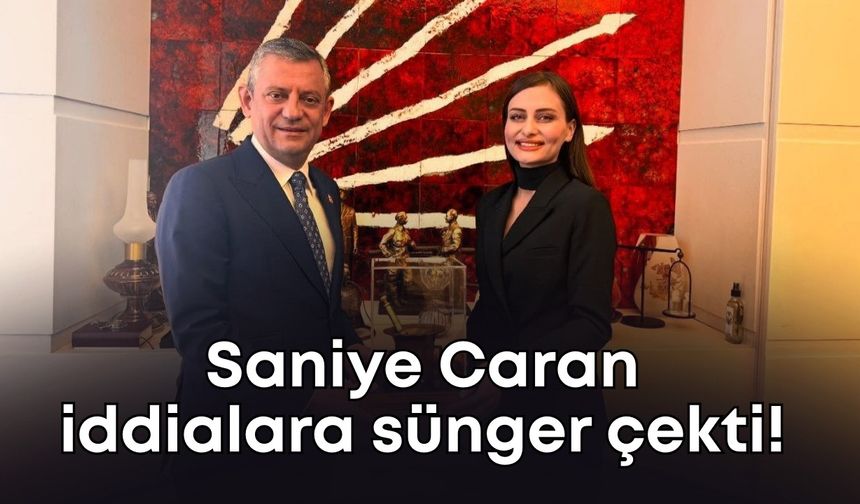 Saniye Caran iddialara sünger çekti! Özgür Özel’i ziyaret etti