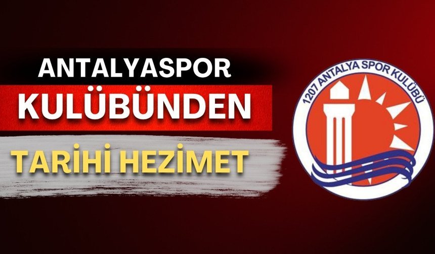 Antalyaspor kafilesi mahsur kaldı!