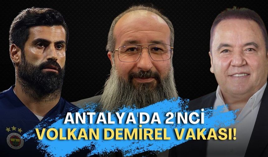 Antalya'da 2. Volkan Demirel vakası! Meclis üyesi, Böcek çıkana kadar sakalını kesmeyecek