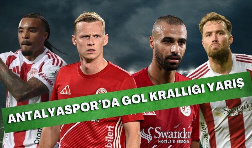 Antalyaspor’un gol ve asist kralları belli oldu! İşte sezonun öne çıkan isimleri