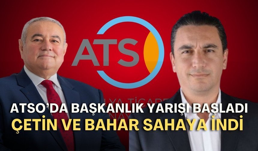 ATSO’da başkanlık yarışı başladı! Adaylardan peş peşe açıklamalar