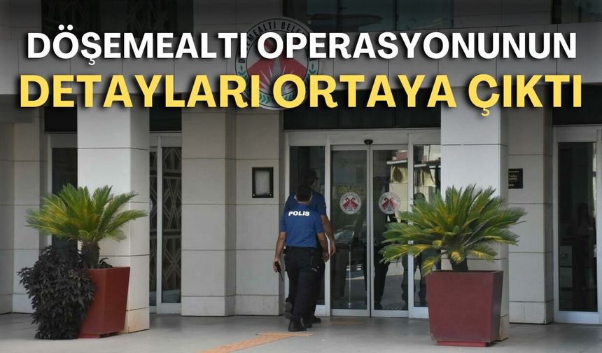 Döşemealtı Belediyesi'ne operasyon detayları: İki ihalede 190 milyonu aşan zarar iddiası!