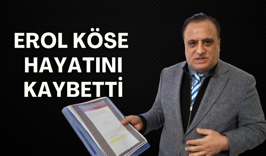 Ünlü yapımcı Erol Köse evinin 16. katından düşerek hayatını kaybetti
