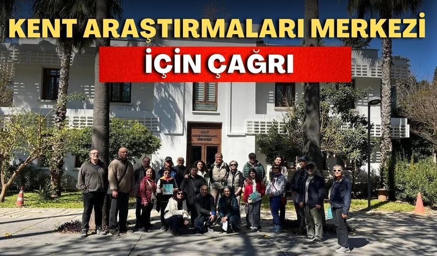 Kent Araştırmaları Merkezi için çağrı: “Antalya Kent Müzesi’nin kalbi yerinde kalsın”