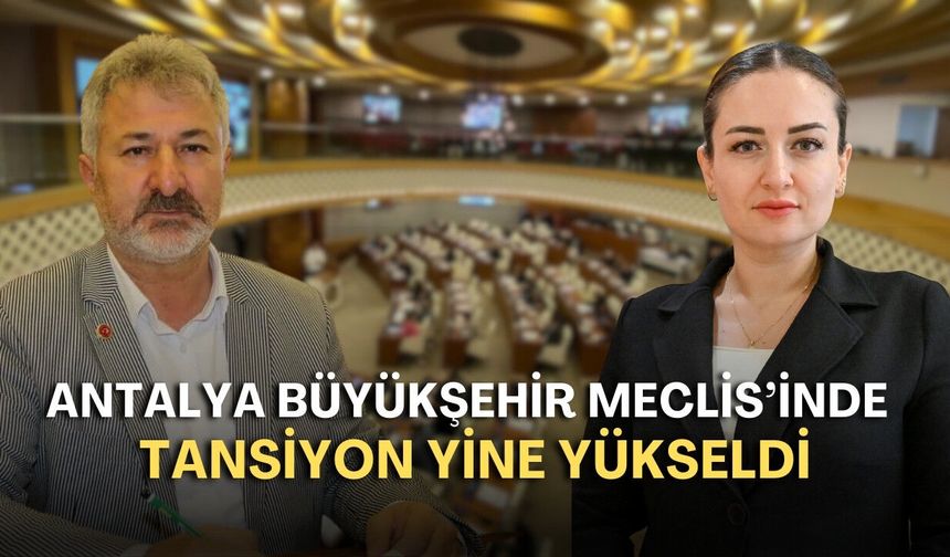Büyükşehir Meclisi’nde tansiyon yükseldi: Özdemir ile Bayraktar karşı karşıya geldi