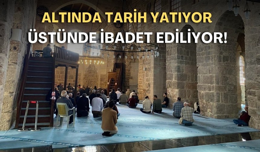 Antalya’da müze gibi cami! Roma'dan günümüze tarihe tanıklık