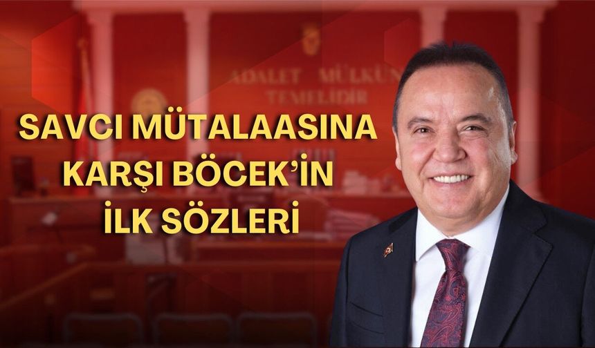Muhittin Böcek hakkında savcı mütalaasını açıkladı