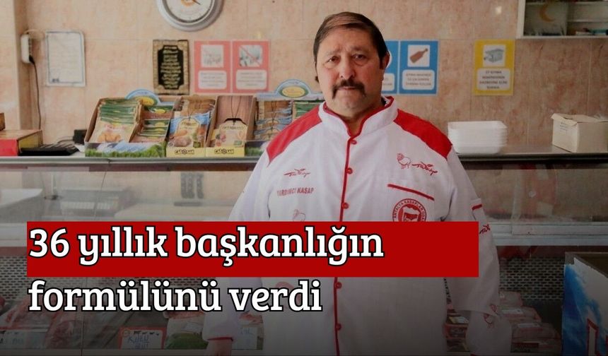 Antalya’nın en kıdemli oda başkanı konuştu: “Beni 36 yıldır kimse yıkamadı”