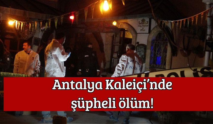 Antalya Kaleiçi’ne inen asansör bölgesinde şüpheli ölüm! 30 metreden düştü