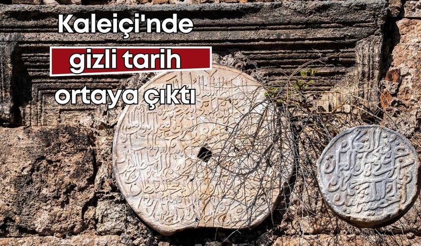 Kaleiçi'nde gizli tarih ortaya çıktı: 800 yıllık kitabeler tek tek fotoğraflandı