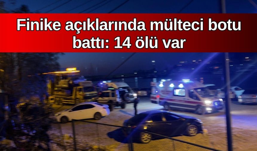 Antalya açıklarında 14 mültecinin cesedine ulaşıldı! Takipten kurtulmak için...