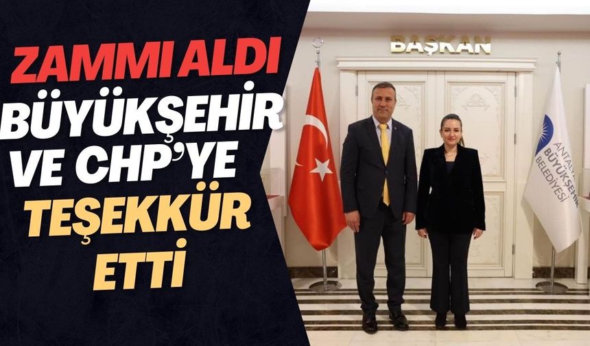 Otobüsçüler Odası Başkanı Arslan’dan zam sonrası CHP’ye teşekkür