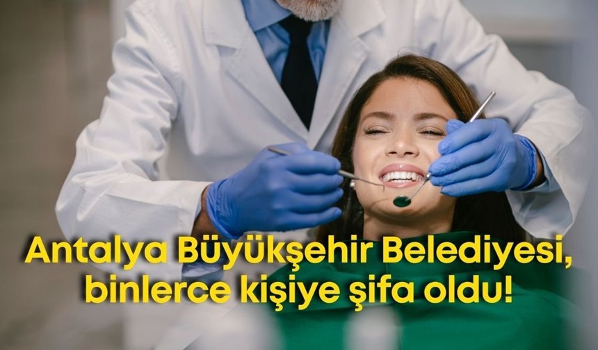 Antalya Büyükşehir Belediyesi binlerce kişiye şifa oldu!