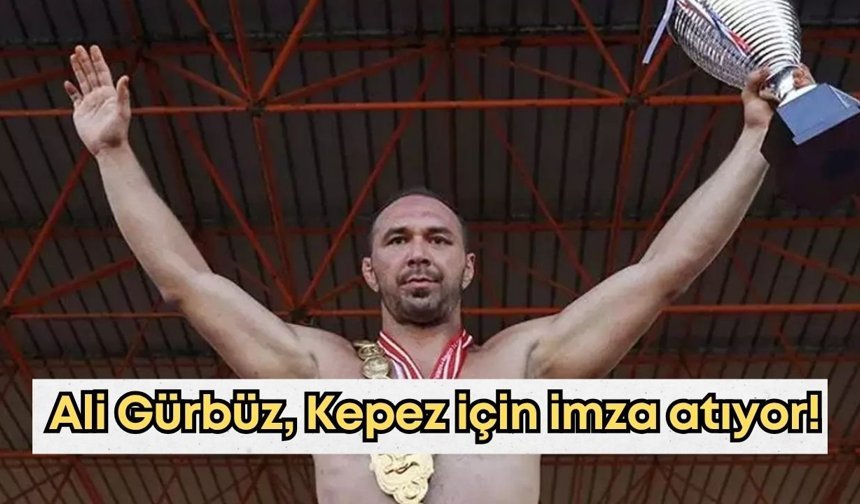 Başpehlivan Ali Gürbüz'ün adresi belli oldu: 13 Nisan'da imzayı atıyor