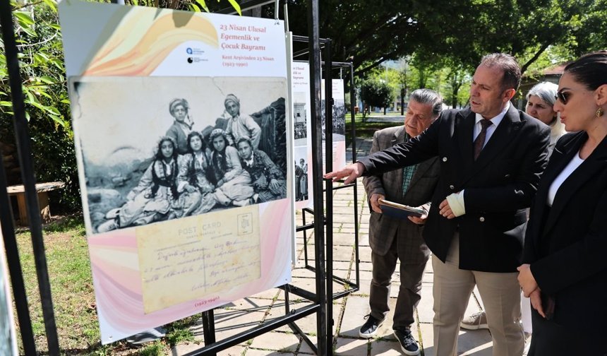 Antalya’da 23 Nisan’ın 100 yıllık izleri bu sergide