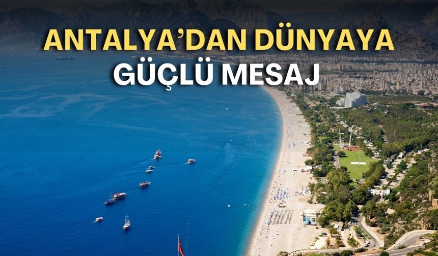 Antalya dünya sahnesine çıkıyor: COP31 öncesi yol haritası açıklandı