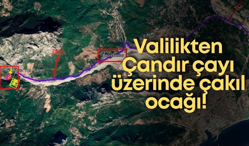 Antalya’da tartışma yaratacak proje! Çayın ortasına ocak geliyor