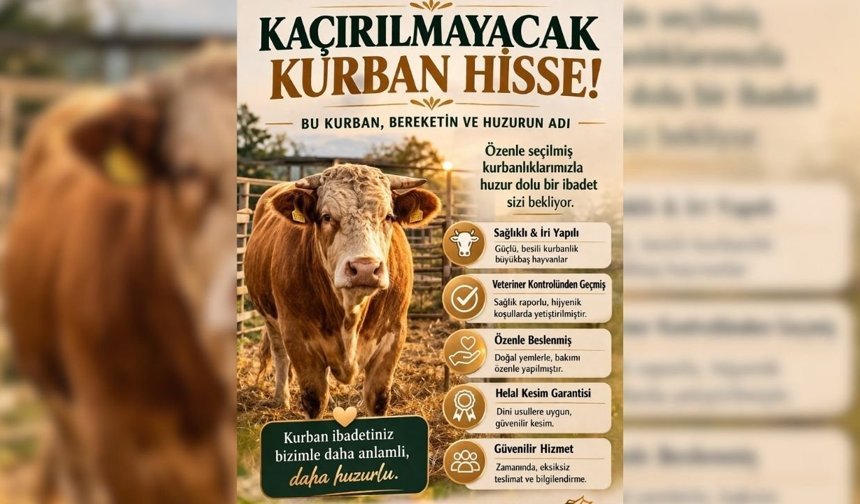 Bayram öncesi “kurban hissesi” dolandırıcılarına dikkat!