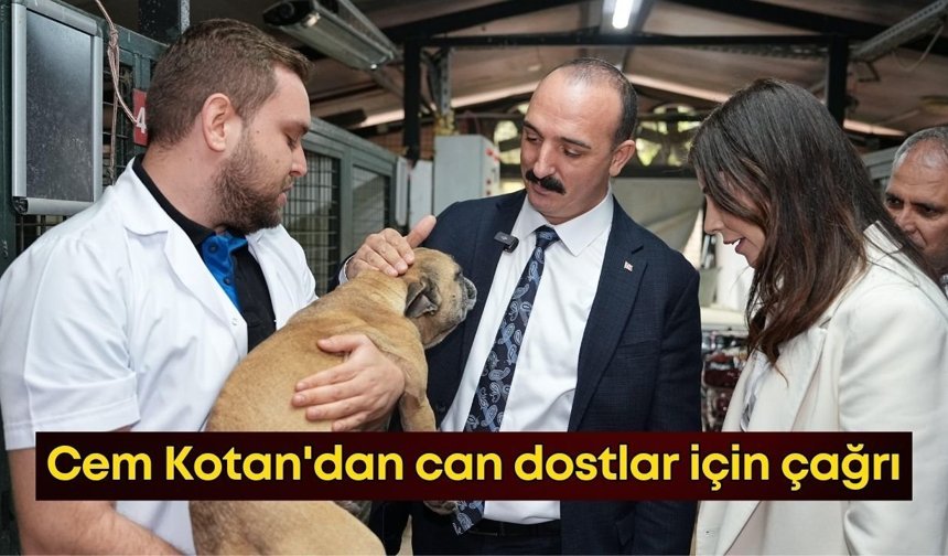 Cem Kotan'dan can dostlar için çağrı