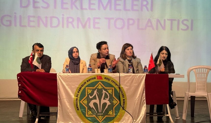 Antalya’da üreticiye destek: Küçükbaşta markalaşma atağı